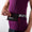 Endurance Number Belt with Neoprene Fuel Pouch and Energy Gel Storage zip